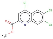 4,5,7-三氯-2-<span class='lighter'>喹啉</span><span class='lighter'>羧酸</span><span class='lighter'>甲</span><span class='lighter'>酯</span>