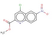 4-氯-6-<span class='lighter'>硝基</span>-2-<span class='lighter'>喹啉</span>羧酸甲酯