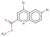 METHYL 4,6-DIBROMOQUINOLINE-2-CARBOXYLATE
