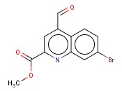 METHYL 7-BROMO-4-FORMYLQUINOLINE-2-CARBOXYLATE