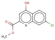 <span class='lighter'>7-CHLORO-4-HYDROXY-QUINOLINE-2-CARBOXYLIC</span> ACID METHYL <span class='lighter'>ESTER</span>
