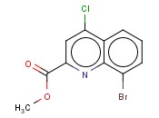8-溴-4-氯喹啉-2-甲酸甲酯