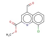 METHYL 8-CHLORO-4-FORMYLQUINOLINE-2-CARBOXYLATE