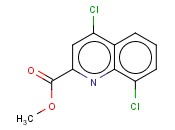 4,8-二氯喹啉-2-<span class='lighter'>甲酸</span><span class='lighter'>甲</span><span class='lighter'>酯</span>