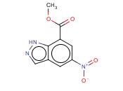 5-<span class='lighter'>硝基</span>-1H-<span class='lighter'>吲</span><span class='lighter'>唑</span>-7-羧酸甲酯