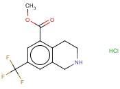 METHYL 7-(TRIFLUOROMETHYL)-1,2,3,4-TETRAHYDROISOQUINOLINE-5-CARBOXYLATE HYDROCHLORIDE