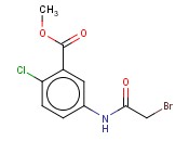 METHYL 5-(2-BROMOACETAMIDO)-<span class='lighter'>2-CHLOROBENZOATE</span>