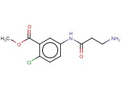 METHYL 5-(3-AMINOPROPANAMIDO)-<span class='lighter'>2-CHLOROBENZOATE</span>