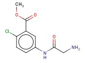 METHYL 5-(2-AMINOACETAMIDO)-<span class='lighter'>2-CHLOROBENZOATE</span>