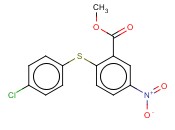 METHYL 2-(4-CHLOROPHENYLTHIO)-5-NITROBENZOATE