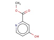 4-羟基-2-<span class='lighter'>吡啶甲酸</span>甲酯