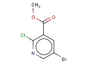 METHYL <span class='lighter'>5-BROMO-2-CHLORONICOTINATE</span>