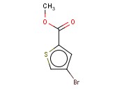 4-<span class='lighter'>溴</span><span class='lighter'>噻吩</span>-2-<span class='lighter'>甲酸</span><span class='lighter'>甲</span><span class='lighter'>酯</span>