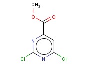 methyl <span class='lighter'>2,6</span>-dichloropyrimidine-4-carboxylate