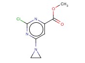 METHYL 6-(AZIRIDIN-1-YL)-2-CHLOROPYRIMIDINE-4-CARBOXYLATE