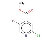 5-<span class='lighter'>溴</span>-2-氯<span class='lighter'>异</span><span class='lighter'>烟酸</span>甲酯