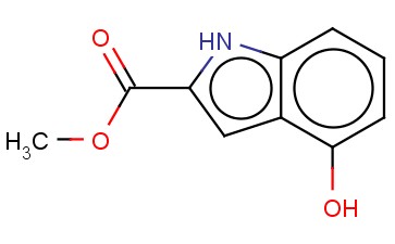 4-羟基-1H-<span class='lighter'>吲哚</span>-2-<span class='lighter'>甲酸</span>甲酯
