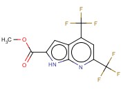 METHYL 4,6-BIS(TRIFLUOROMETHYL)-1H-PYRROLO[2,3-B]PYRIDINE-2-CARBOXYLATE