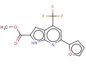 METHYL 4-(TRIFLUOROMETHYL)-6-(FURAN-2-YL)-1H-PYRROLO[2,3-B]PYRIDINE-2-CARBOXYLATE