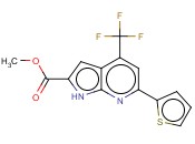 METHYL 4-(TRIFLUOROMETHYL)-6-(THIOPHEN-2-YL)-1H-PYRROLO[2,3-B]PYRIDINE-2-CARBOXYLATE