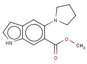 5-(1-PYRROLIDINYL)-1H INDOLE-6-CARBOXYLIC ACID METHYL ESTER