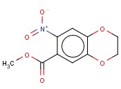 METHYL <span class='lighter'>7-NITRO-2,3-DIHYDROBENZO</span>[B][<span class='lighter'>1,4</span>]<span class='lighter'>DIOXINE-6-CARBOXYLATE</span>