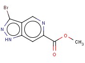 1H-PYRAZOLO[4,3-C]PYRIDINE-6-CARBOXYLIC ACID,3-BROMO-,METHYL ESTER