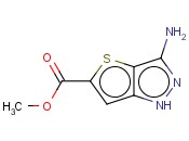 1H-THIENO[3,2-C]PYRAZOLE-5-CARBOXYLIC ACID, 3-AMINO-, METHYL ESTER