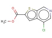 METHYL 4-CHLOROTHIENO[2,3-C]PYRIDINE-2-CARBOXYLATE