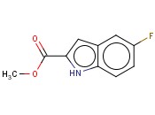 METHYL <span class='lighter'>5-FLUORO-1H-INDOLE-2-CARBOXYLATE</span>