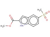 METHYL 5-(METHYLSULFONYL)-1H-INDOLE-2-CARBOXYLATE