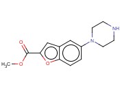 2-BENZOFURANCARBOXYLIC ACID, 5-(1-PIPERAZINYL)-, METHYL ESTER