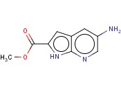 METHYL 5-<span class='lighter'>AMINO</span>-1H-PYRROLO[2,3-B]PYRIDINE-2-<span class='lighter'>CARBOXYLATE</span>