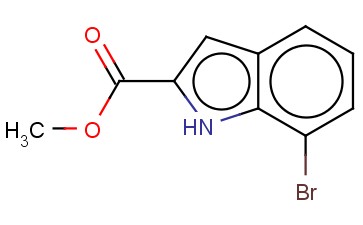 7-溴-1H-<span class='lighter'>吲哚</span>-2-<span class='lighter'>甲酸</span>甲酯