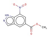 7-NITRO-1H-INDAZOLE-5-CARBOXYLIC ACID METHYL ESTER