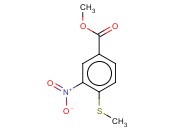 甲基 4-(甲基硫烷基)-3-<span class='lighter'>硝基苯</span>酸<span class='lighter'>酯</span>