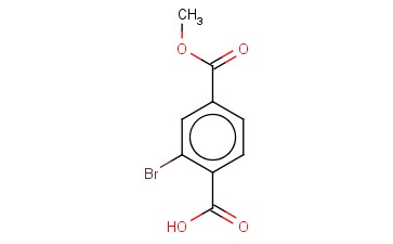 4-(METHOXYCARBONYL)-<span class='lighter'>2-BROMOBENZOIC</span> ACID
