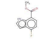 4-FLUORO-7-INDOLE <span class='lighter'>CARBOXYLIC</span> ACID METHYL <span class='lighter'>ESTER</span>