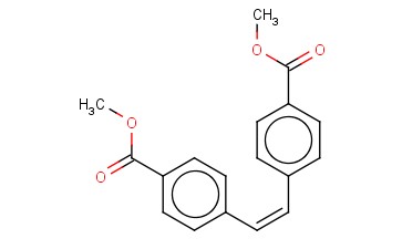 cis-1,2-<span class='lighter'>二</span>苯乙烯-4,4'-<span class='lighter'>二羧酸</span><span class='lighter'>二甲</span><span class='lighter'>酯</span>