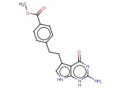 4-[2-(2-AMINO-4,7-DIHYDRO-4-OXO-1H-PYRROLO[2,3-D]PYRIMIDIN-5-YL)ETHYL]BENZOIC ACID METHYL ESTER