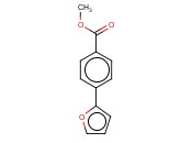 4-呋喃-2-<span class='lighter'>苯甲酸</span><span class='lighter'>甲</span><span class='lighter'>酯</span>