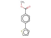 4-THIOPHEN-2-YLBENZOIC ACID METHYL ESTER