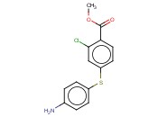 METHYL 4-(4-AMINOPHENYLTHIO)-<span class='lighter'>2-CHLOROBENZOATE</span>