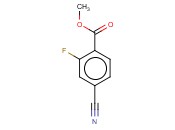 4-氰基-2-<span class='lighter'>氟</span><span class='lighter'>苯甲酸</span>甲<span class='lighter'>酯</span>