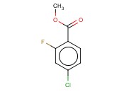 4-氯-2-<span class='lighter'>氟</span><span class='lighter'>苯甲酸</span>甲<span class='lighter'>酯</span>