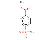 METHYL 5-(METHYLSULFONYL)PYRIDINE-2-CARBOXYLATE