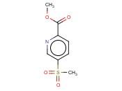 5-<span class='lighter'>甲</span>砜<span class='lighter'>基</span>吡啶-2-甲酸<span class='lighter'>甲</span>酯