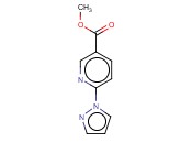 6-吡唑-1-基-<span class='lighter'>烟酸</span><span class='lighter'>甲</span><span class='lighter'>酯</span>