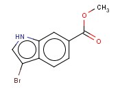 METHYL 3-<span class='lighter'>BROMOINDOLE</span>-6-CARBOXYLATE