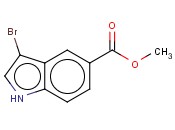 METHYL 3-<span class='lighter'>BROMOINDOLE</span>-5-CARBOXYLATE